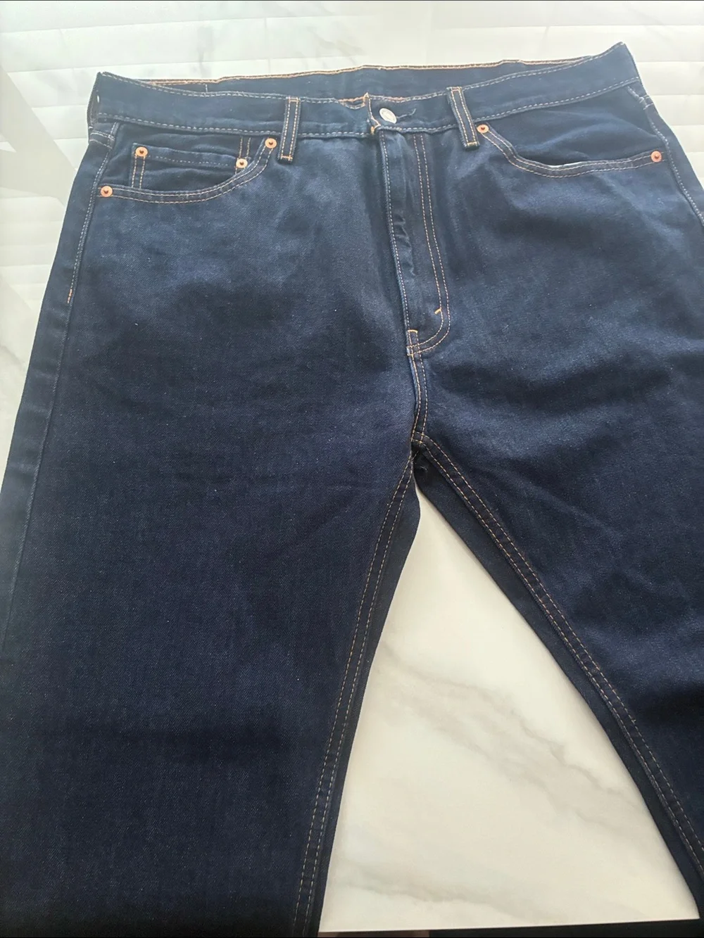 Levi's Men’s Indigo Slim Straight Jeans
